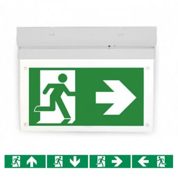 MILAN 4 / Fluchtwegbeleuchtung mit Knickgehäuse