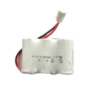 Akkupack 502204 / 3,6 V - 1800 mAh - Neue Version