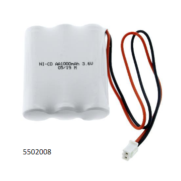 Akkupack 5502008 / 3,6 V - 1000 mAh